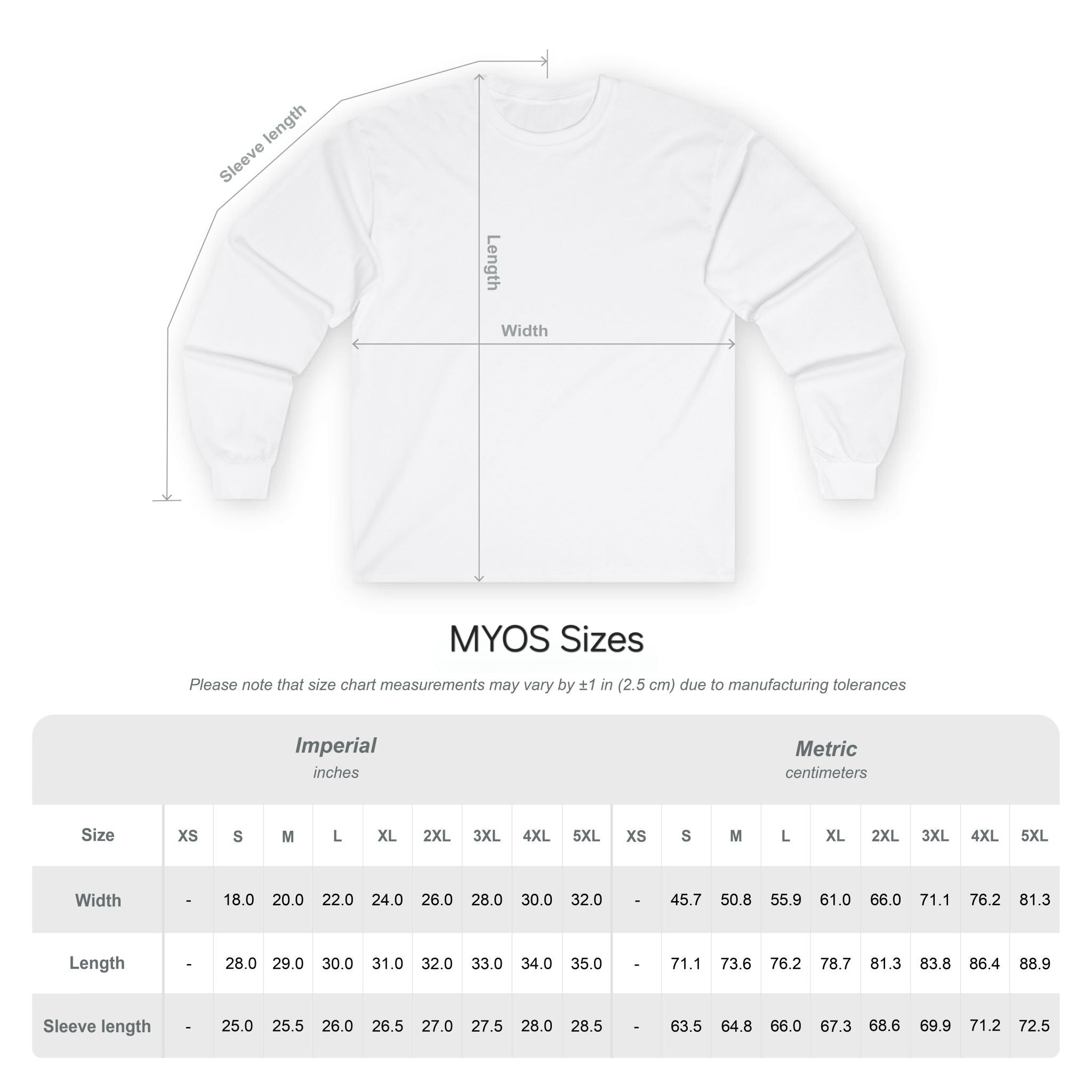 Long Sleeve Tee Clear Blue Water