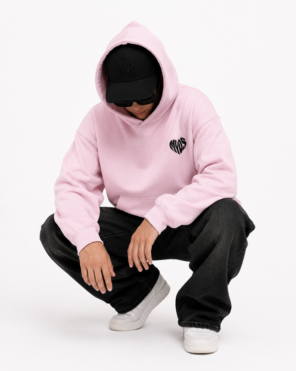 MYOS Black Heart Hoodie