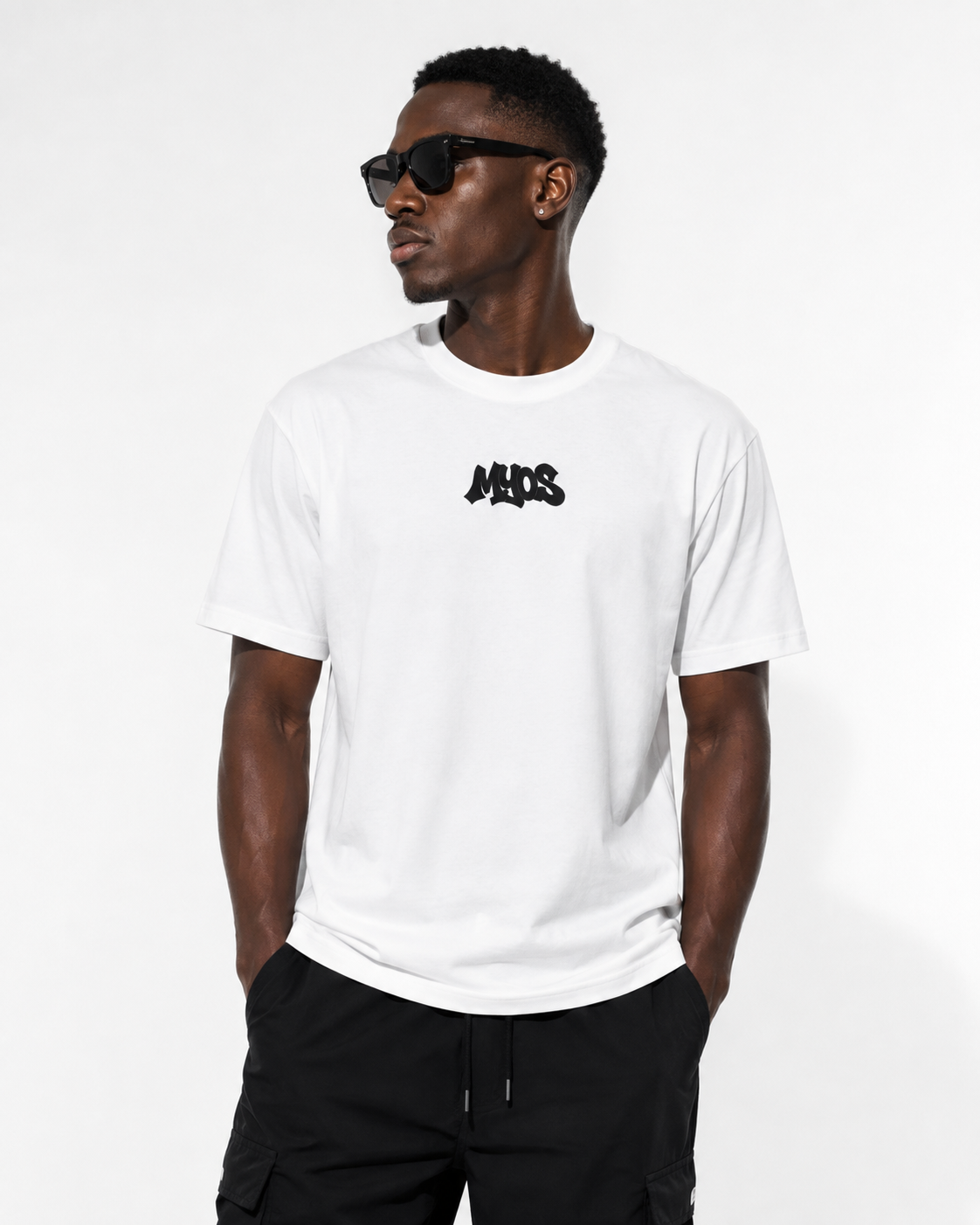 Men's T-shirt MYOS Black Logo