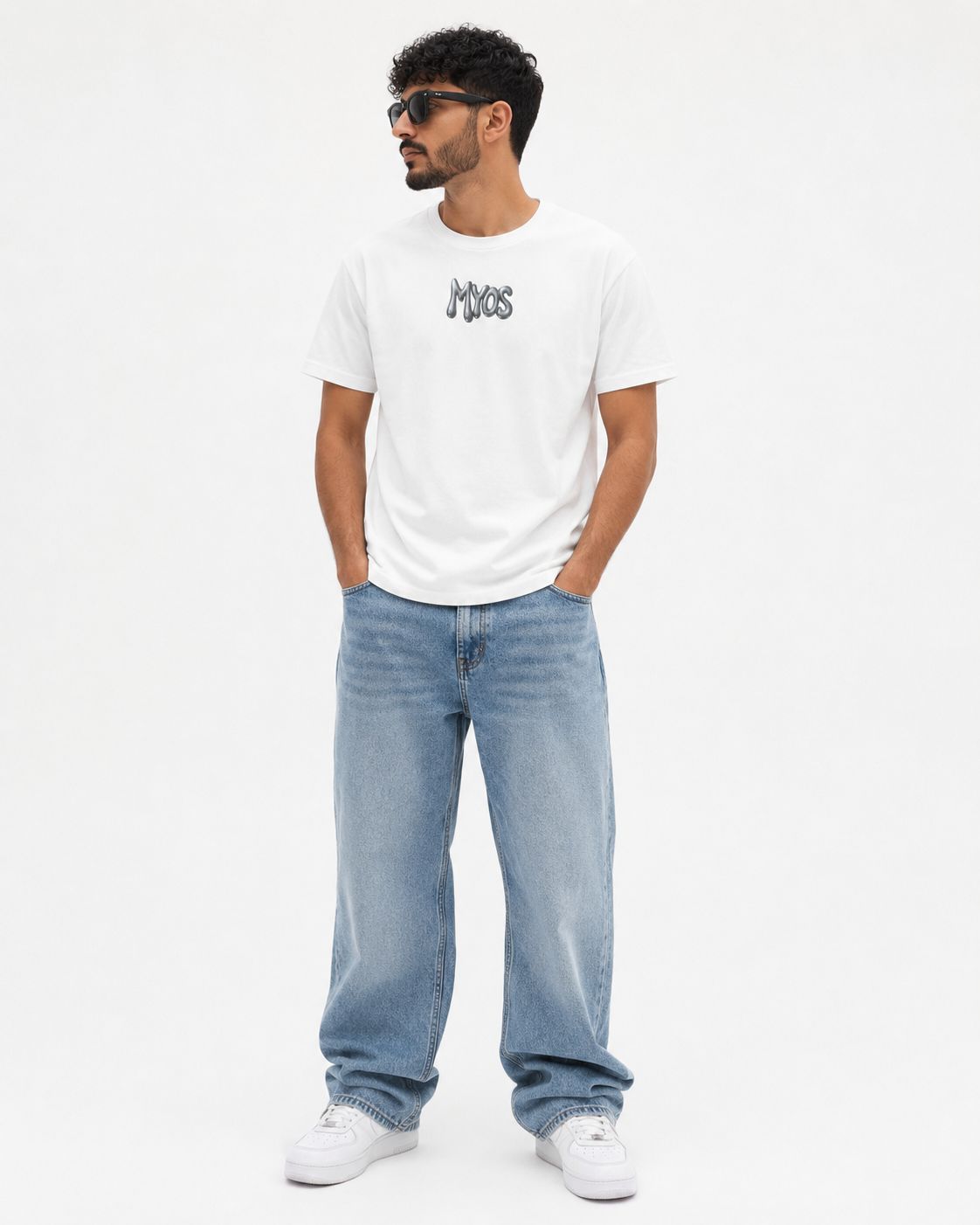 Men's T-shirt MYOS Chrome Logo