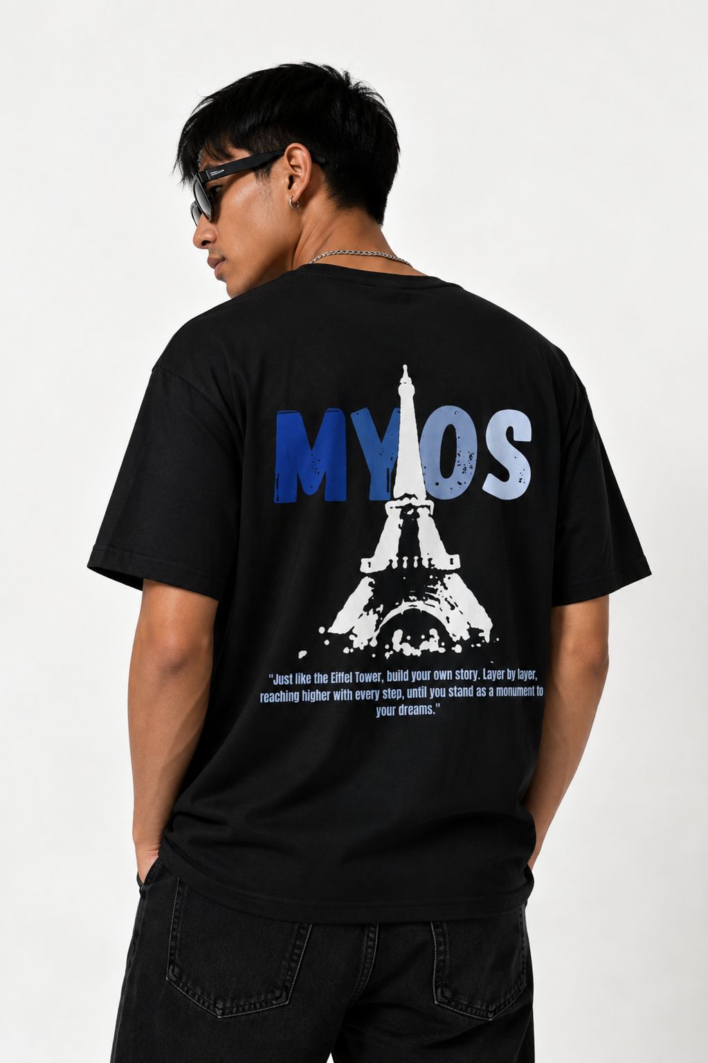 Men's T-shirt The Eiffel Tower