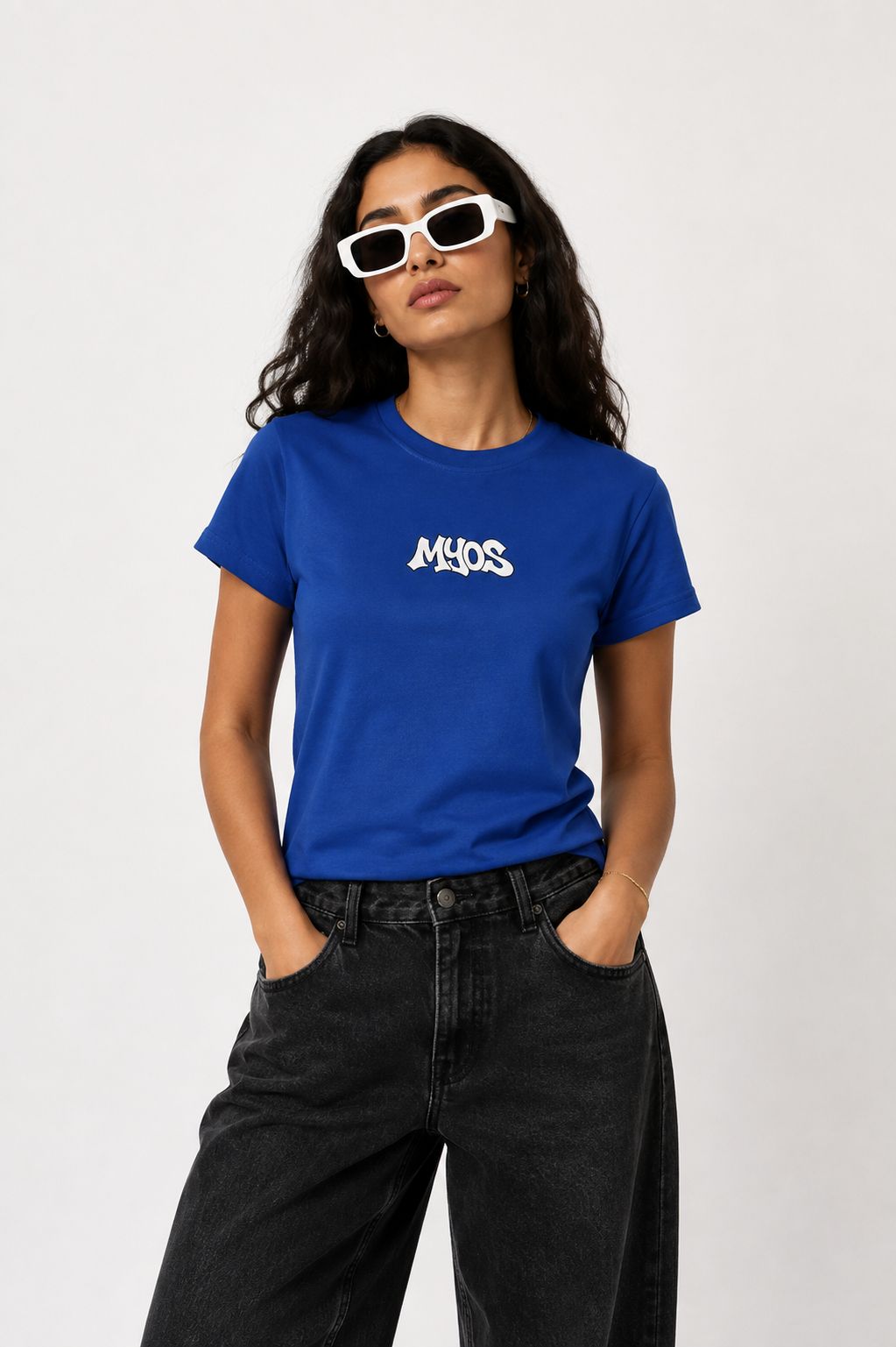 Women's T-shirt White logo