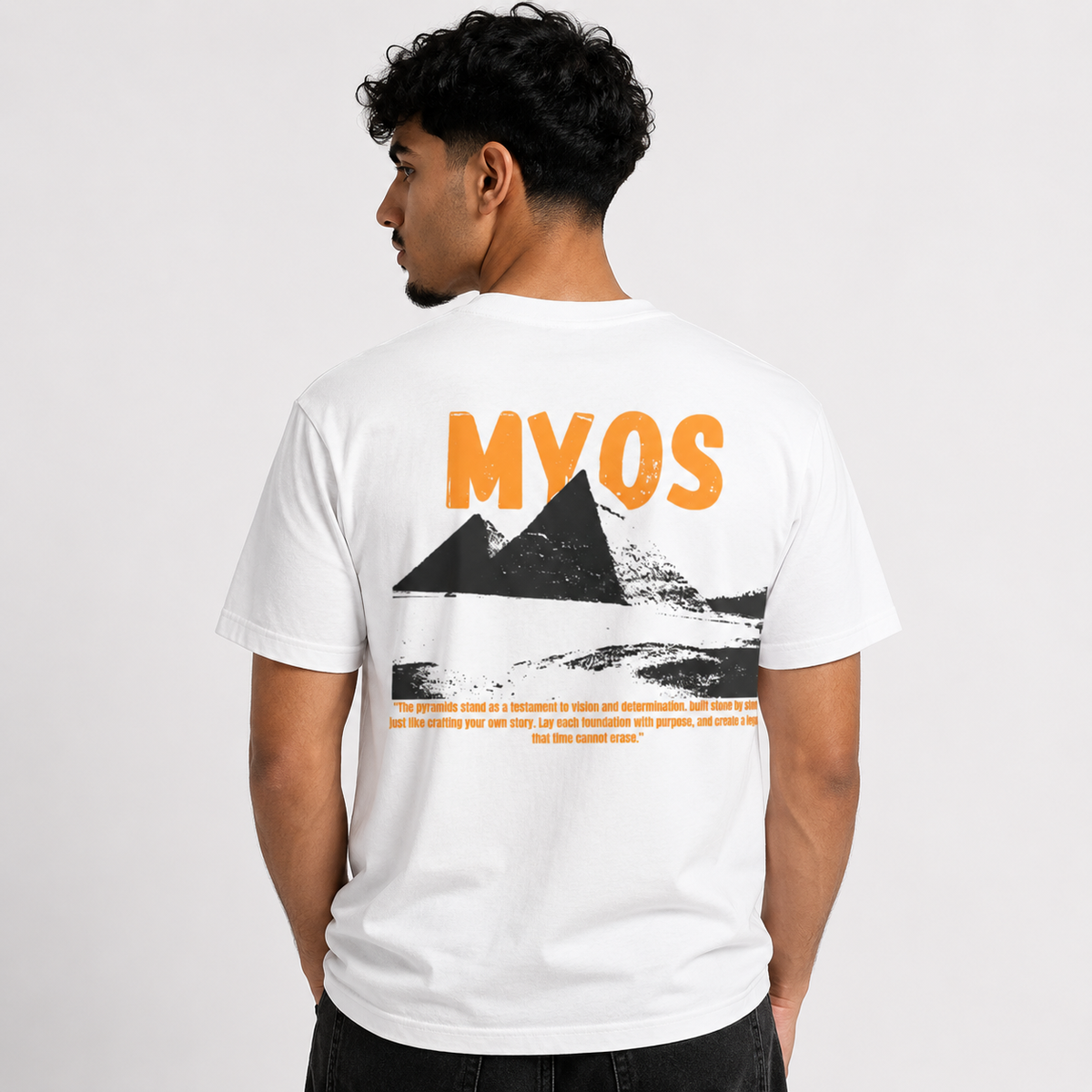 Men's T-shirt The Egyptian Pyramids