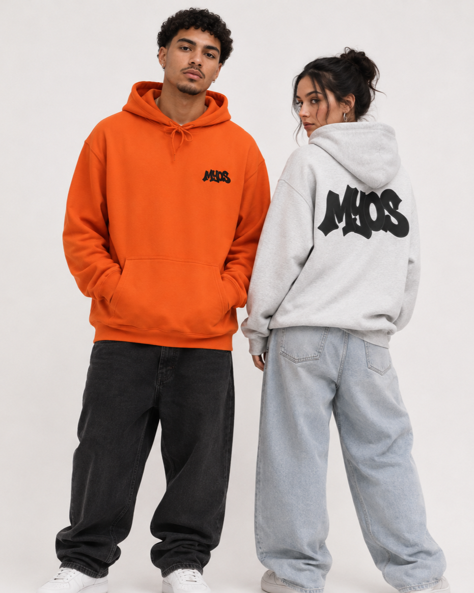 MYOS Hoodie streetwear Black