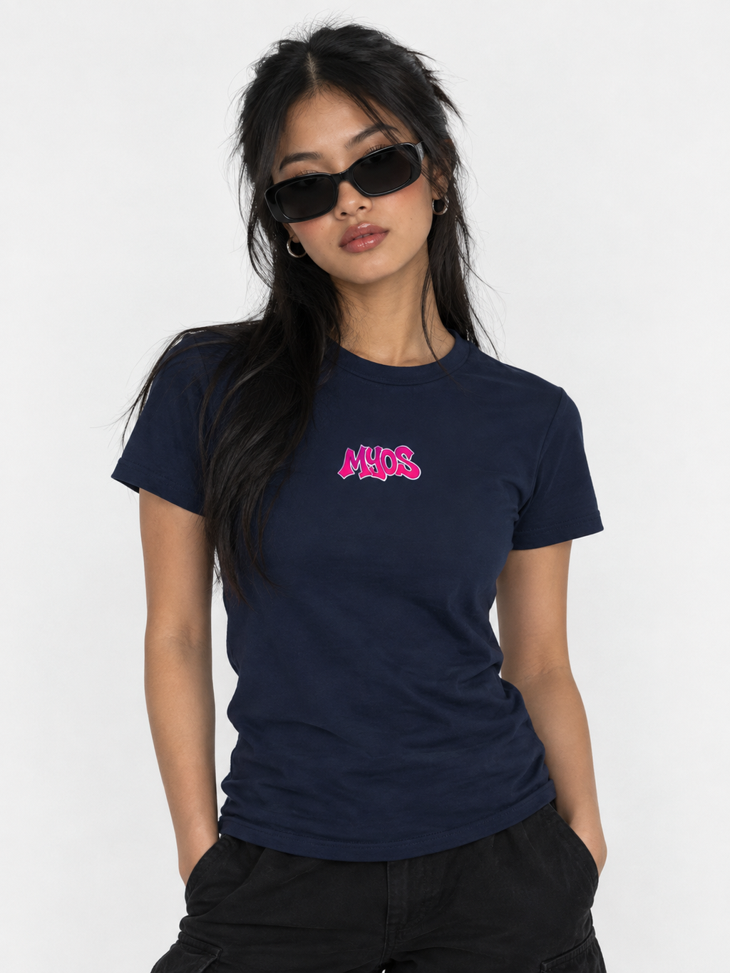 Women's T-shirt Pink logo