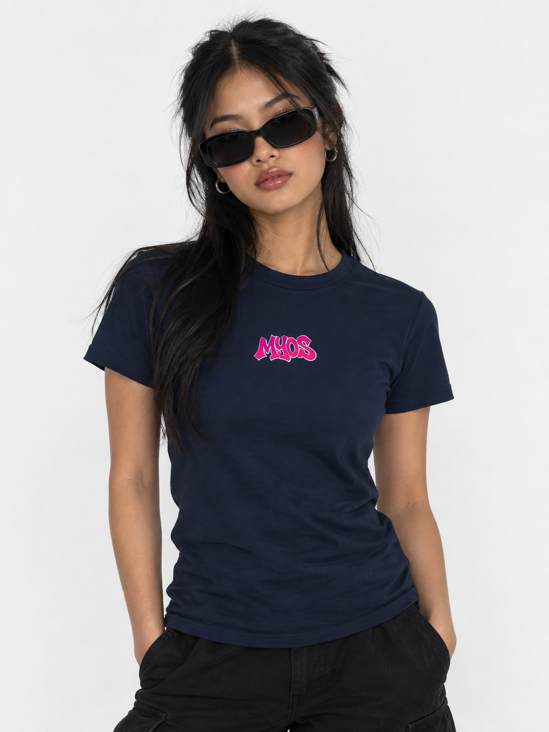 Women's T-shirt Pink logo