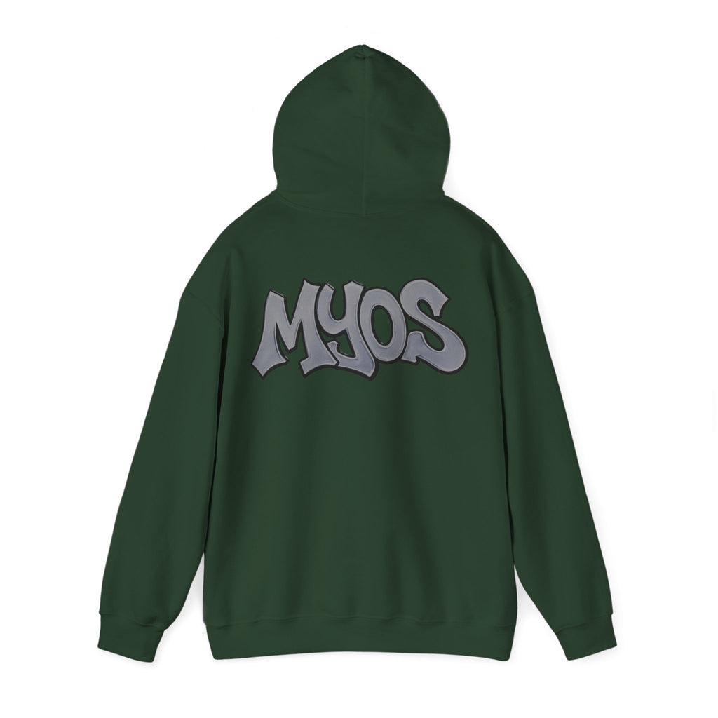 MYOS Streetwear Hoodie Grey