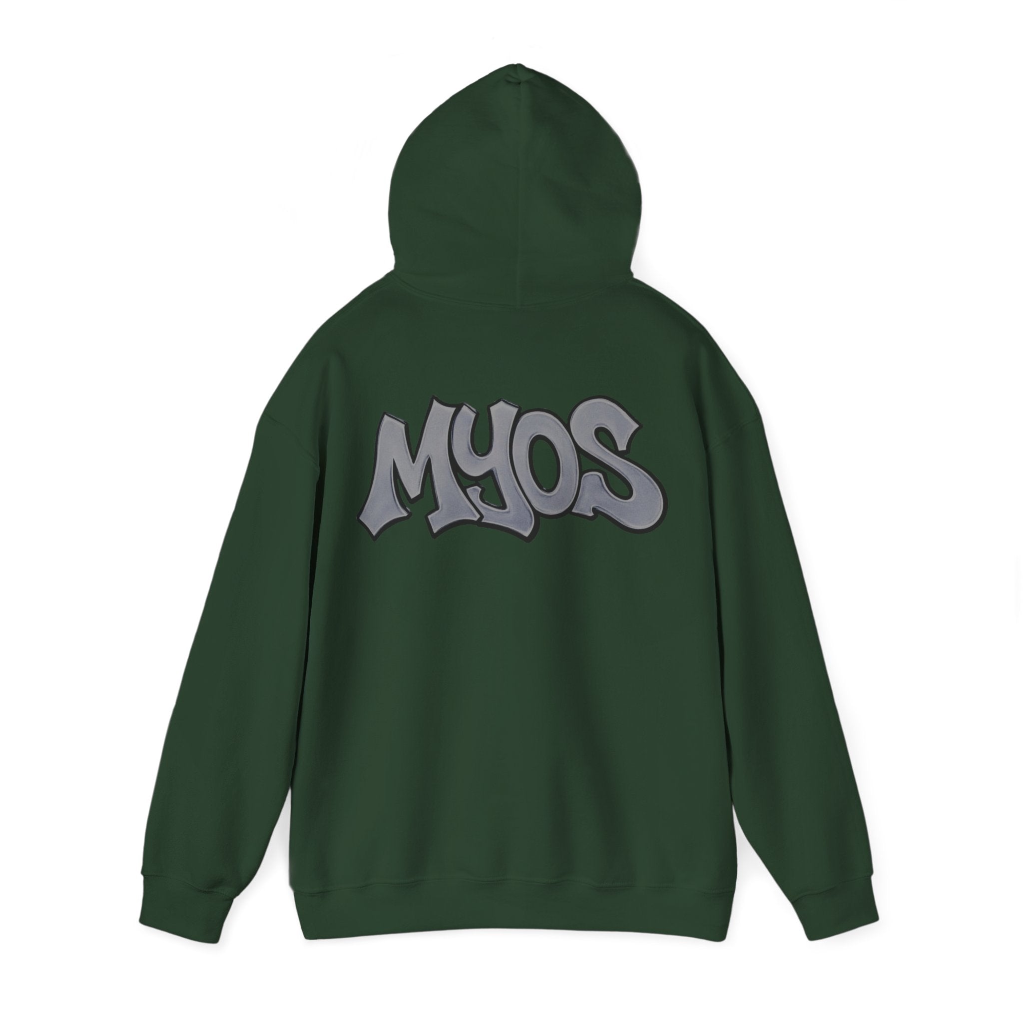 MYOS Streetwear Hoodie Grey