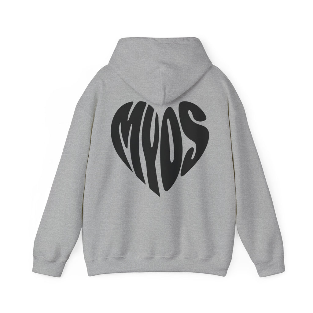 MYOS Black Heart Hoodie