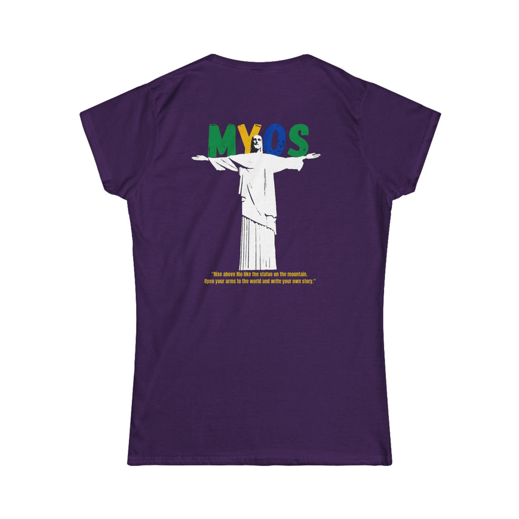 Women's T-shirt Christ Statue Rio
