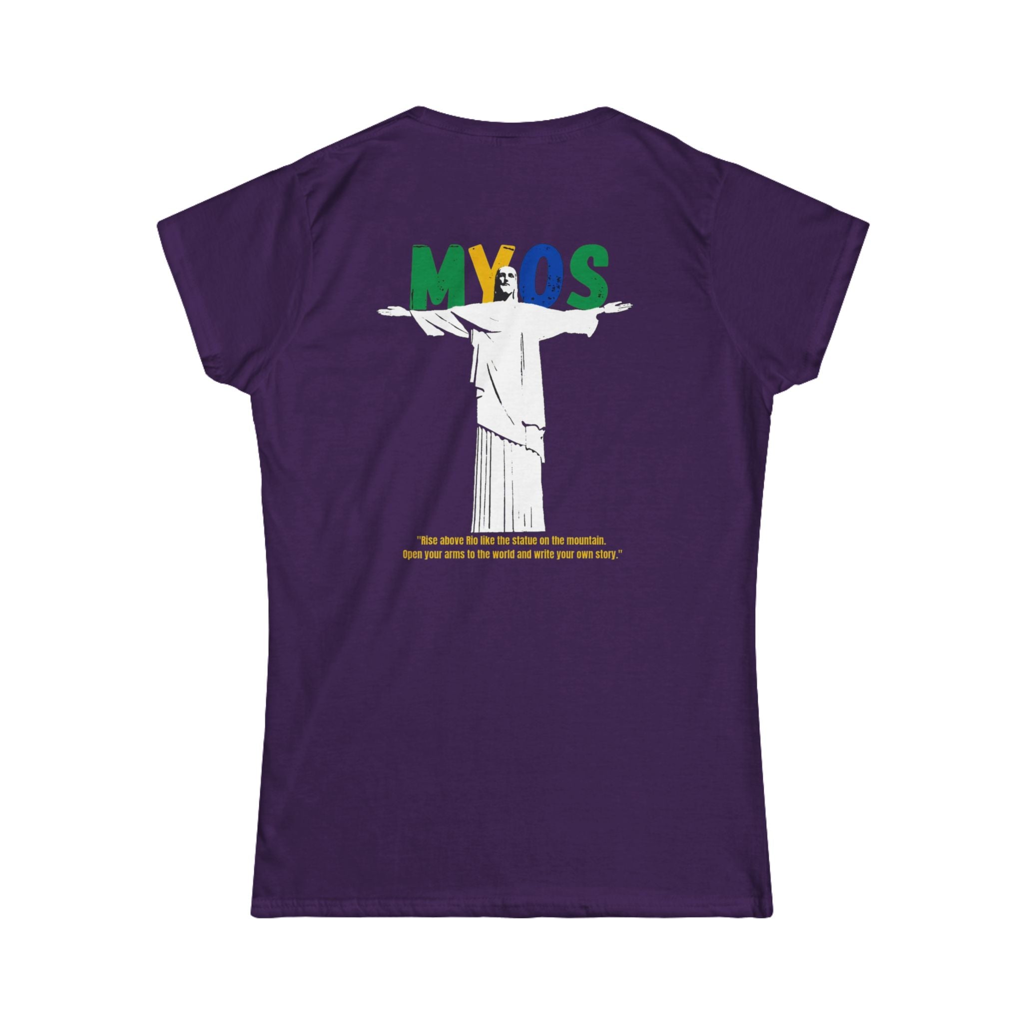 Women's T-shirt Christ Statue Rio