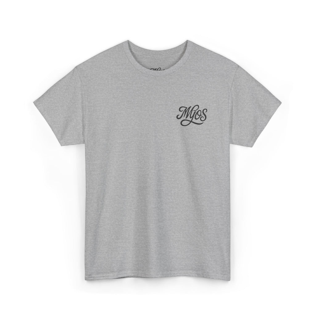 Men's T-shirt MYOS Black Cursive Logo