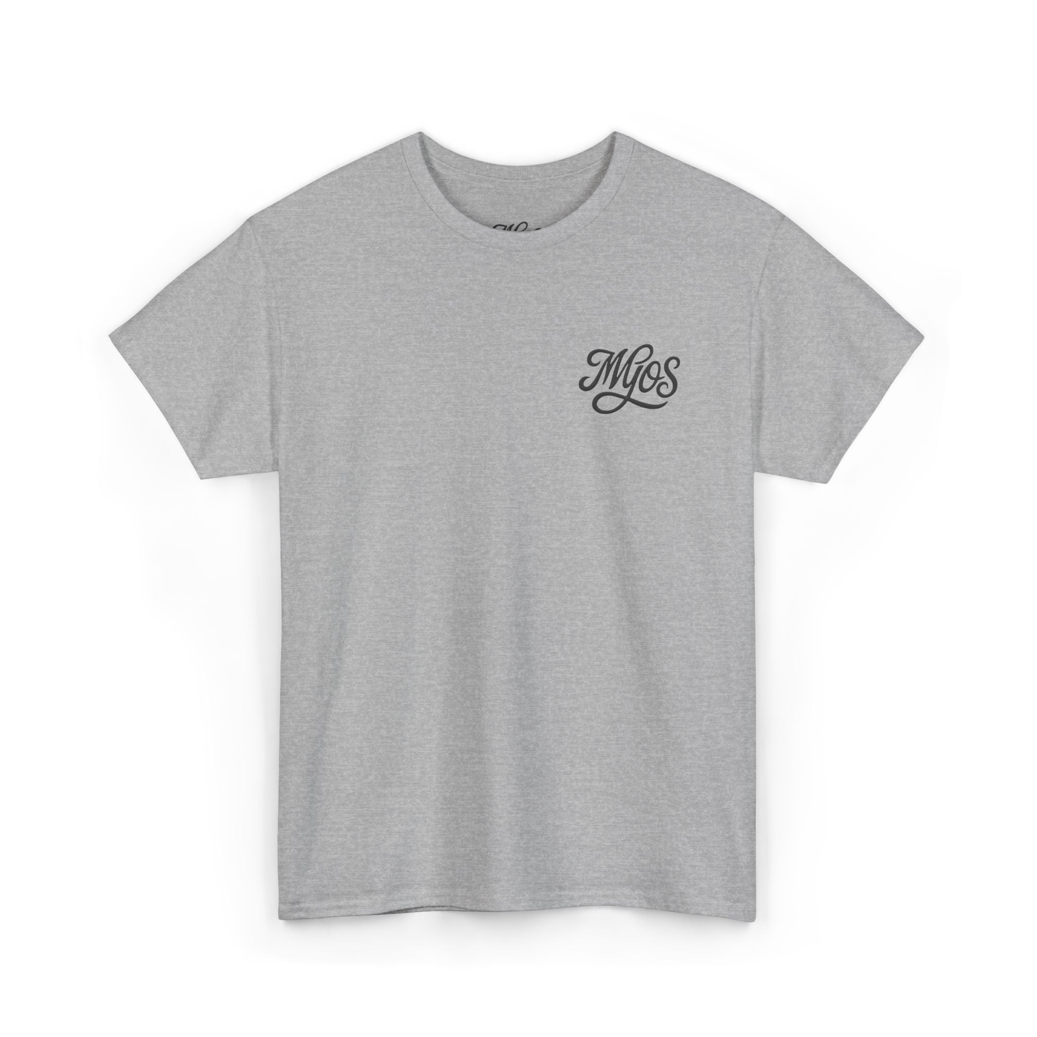 Men's T-shirt MYOS Black Cursive Logo