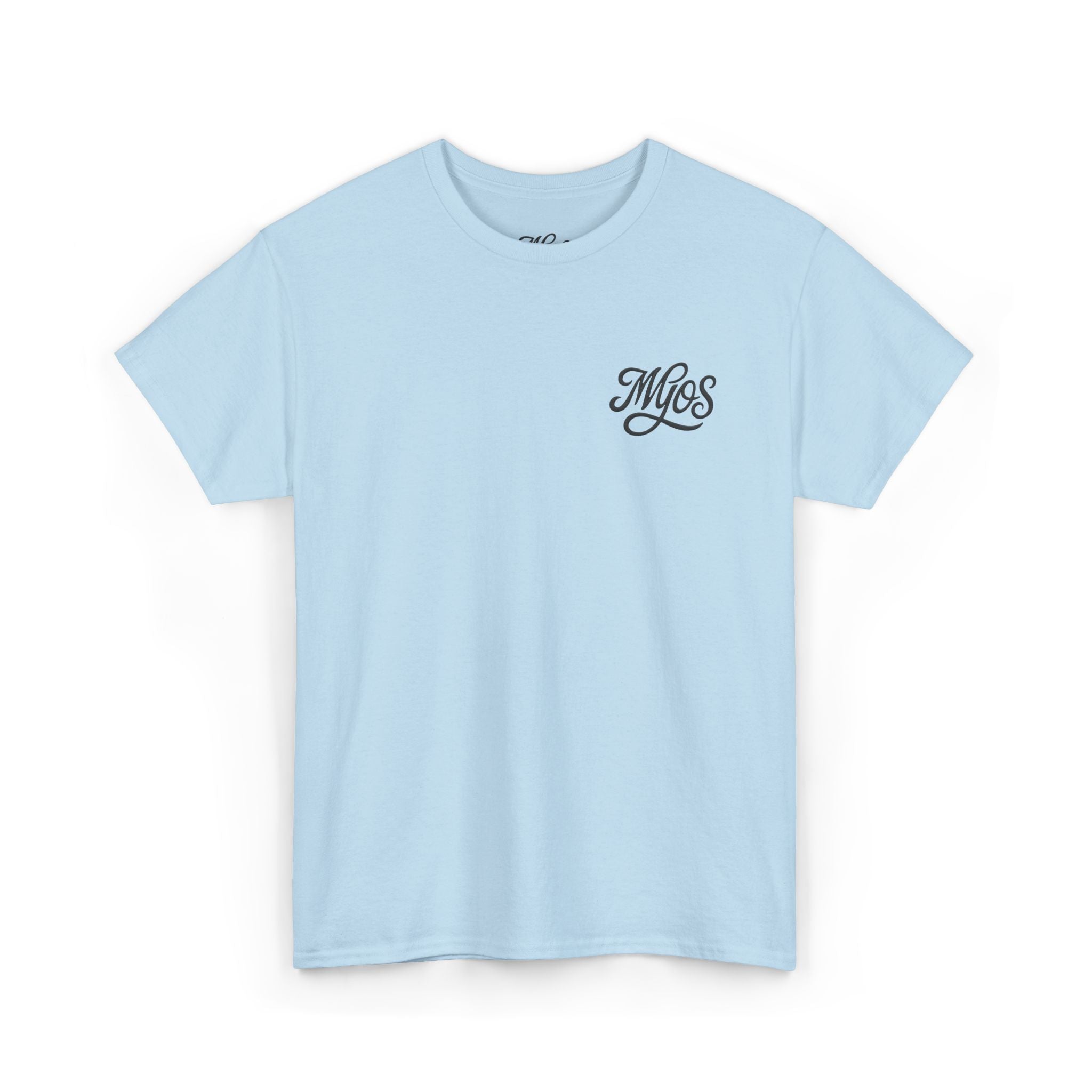 Men's T-shirt MYOS Black Cursive Logo