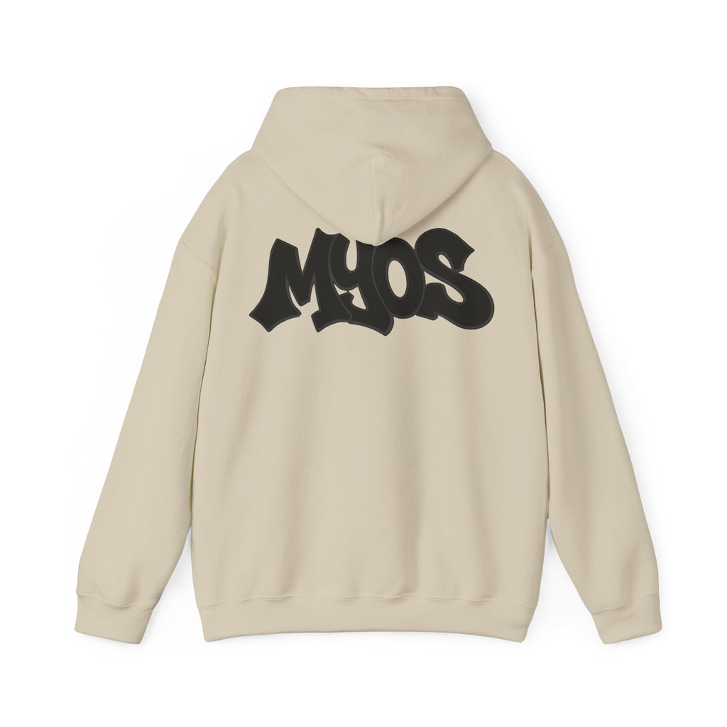 MYOS Hoodie streetwear Black