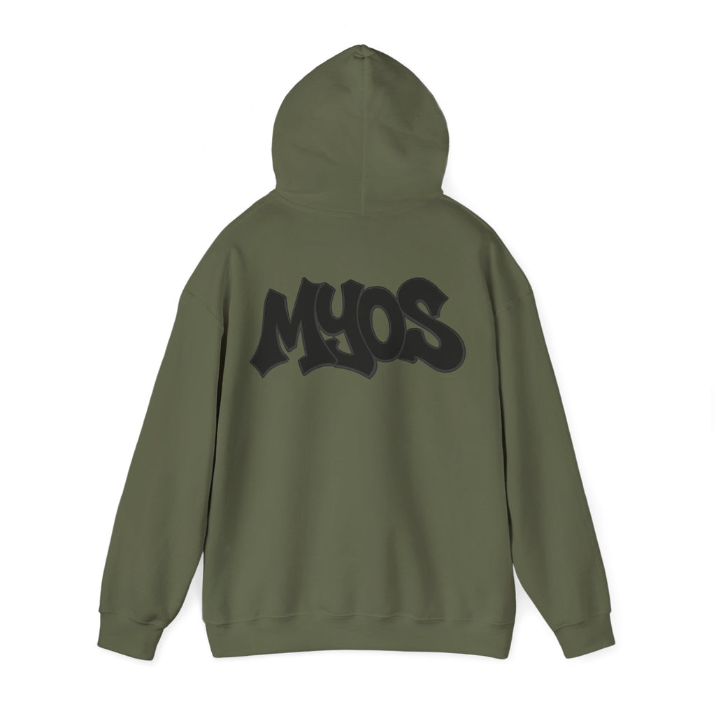MYOS Hoodie streetwear Black