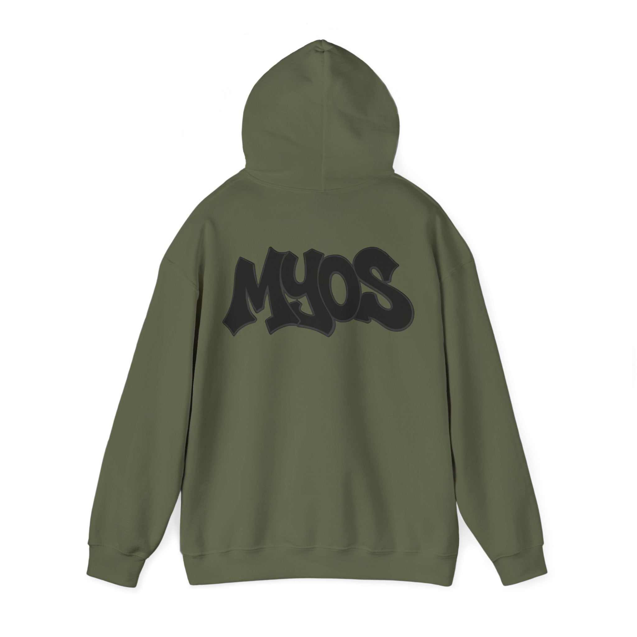 MYOS Hoodie streetwear Black