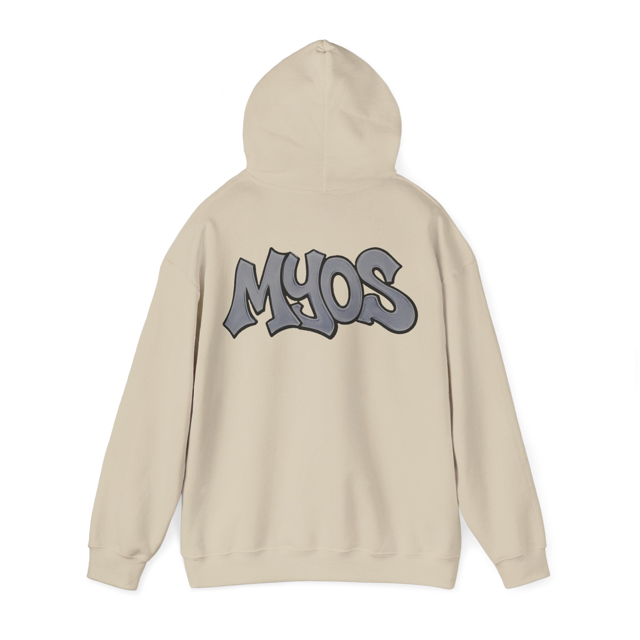 MYOS Streetwear Hoodie Grey
