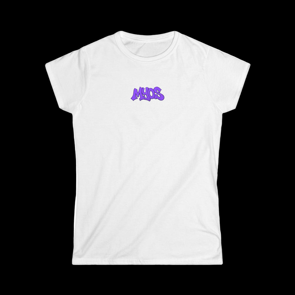 Women's T-shirt Purple logo