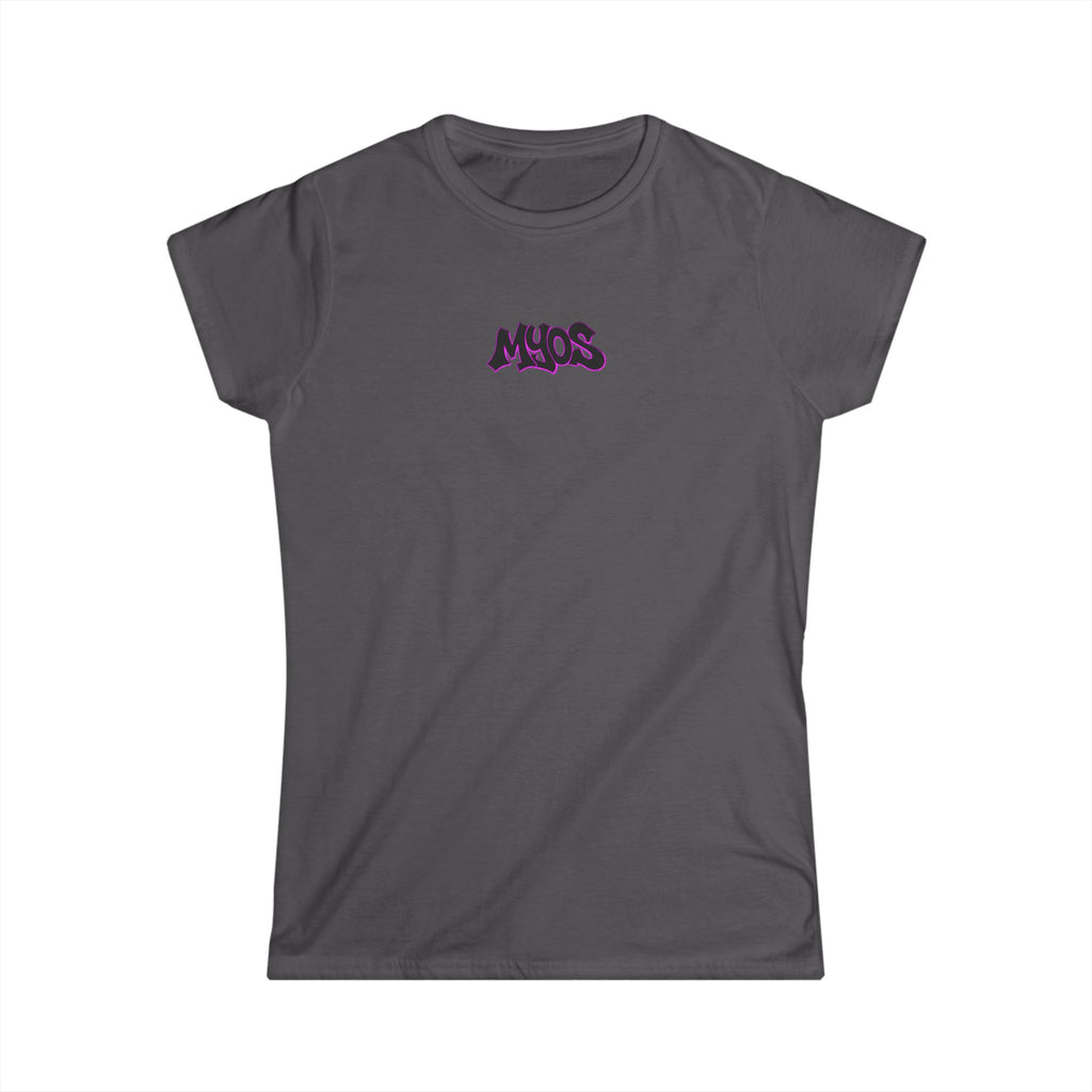 Women's T-shirt Black/Pink logo