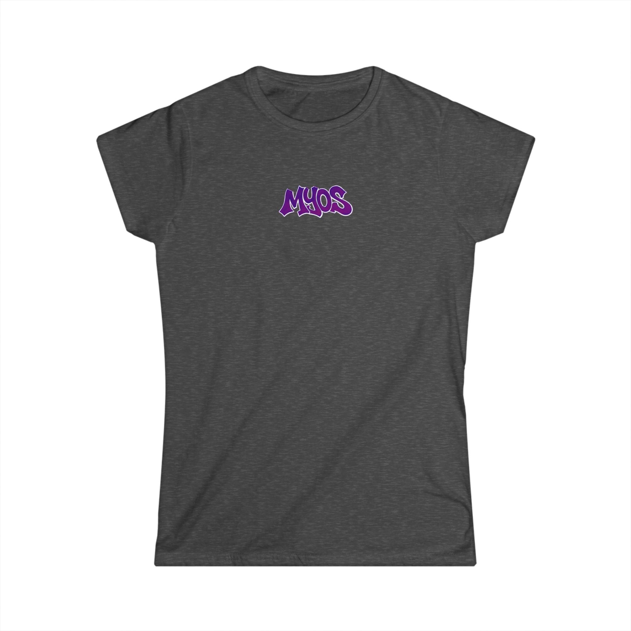 Women's T-shirt Purple/Pink logo