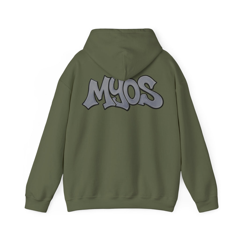 MYOS Streetwear Hoodie Grey