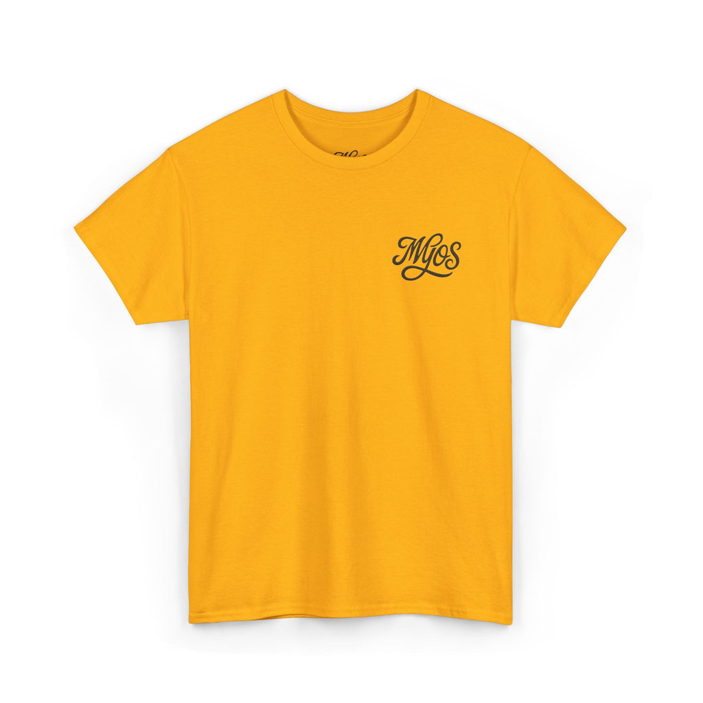 Men's T-shirt MYOS Black Cursive Logo