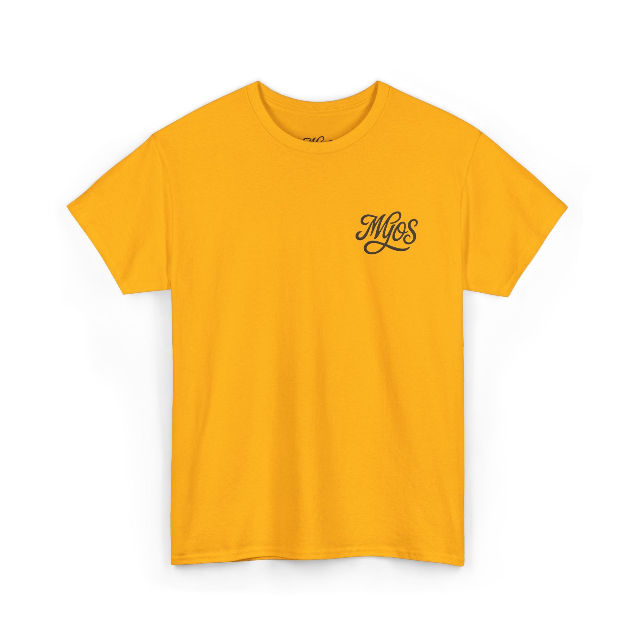 Men's T-shirt MYOS Black Cursive Logo