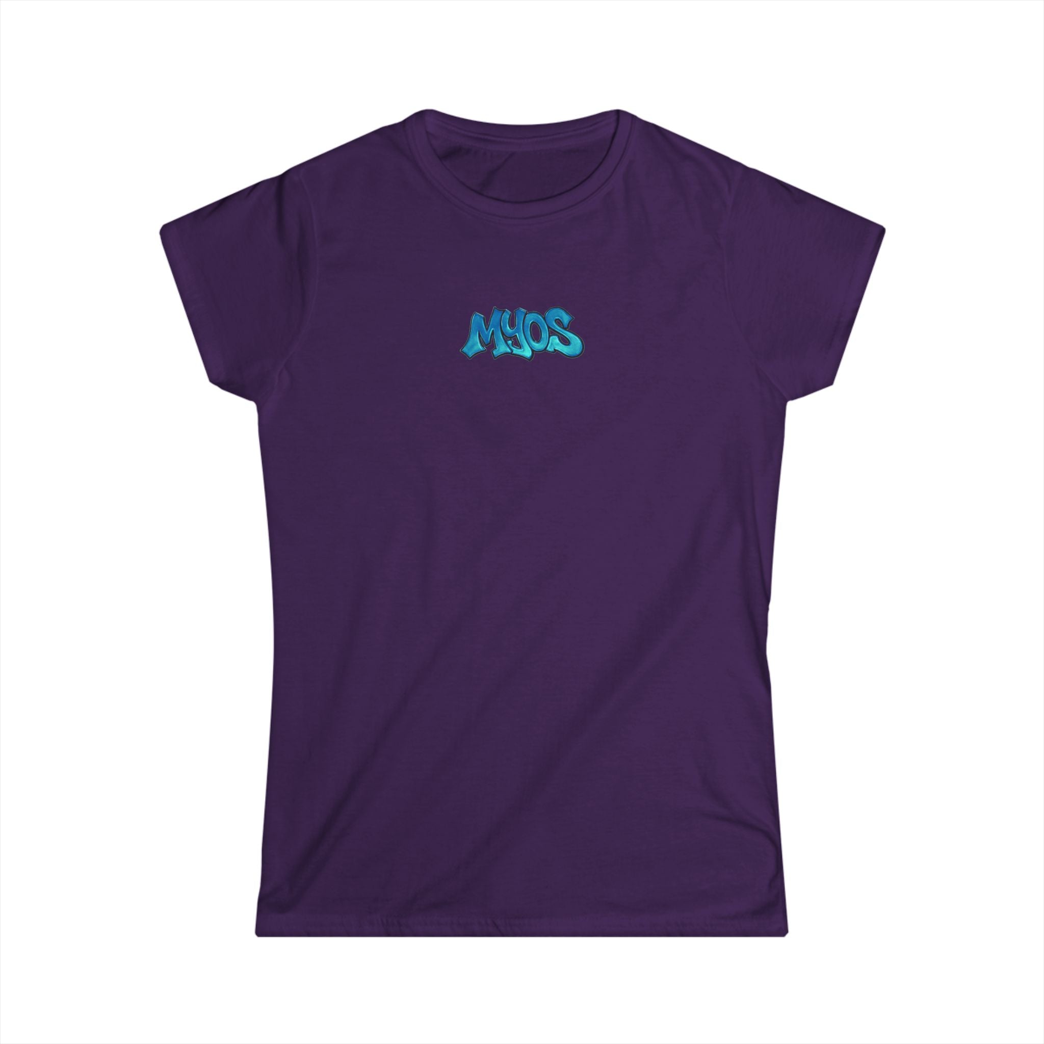 Women's T-shirt Mixed blue logo