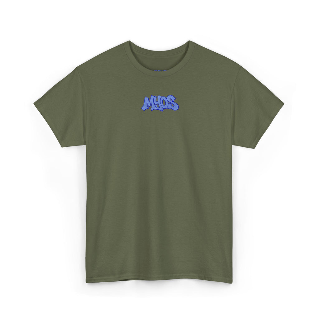 Men's T-shirt MYOS Blue Logo