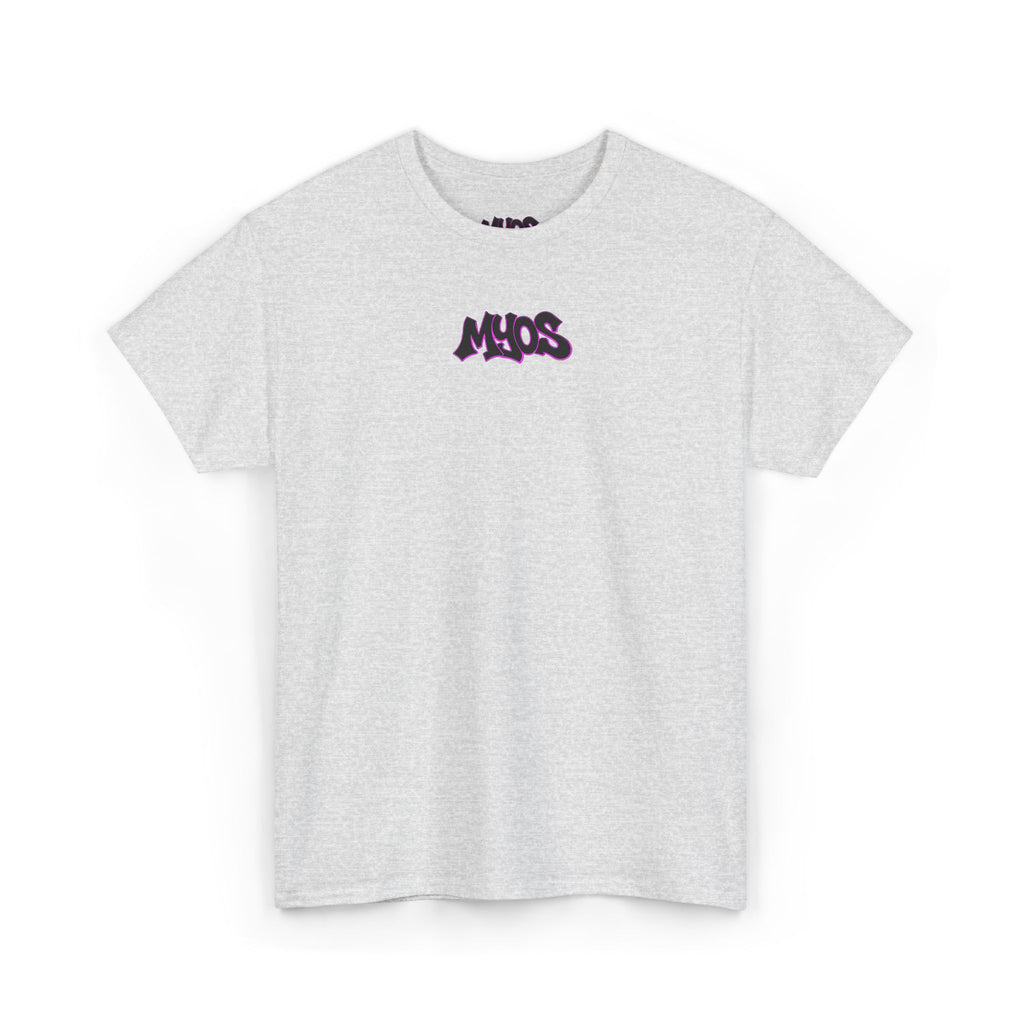 Men's T-shirt MYOS Black/Pink Logo