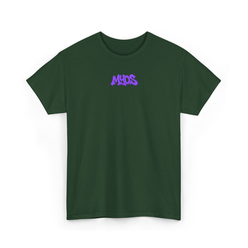 Men's T-shirt MYOS Purple Logo