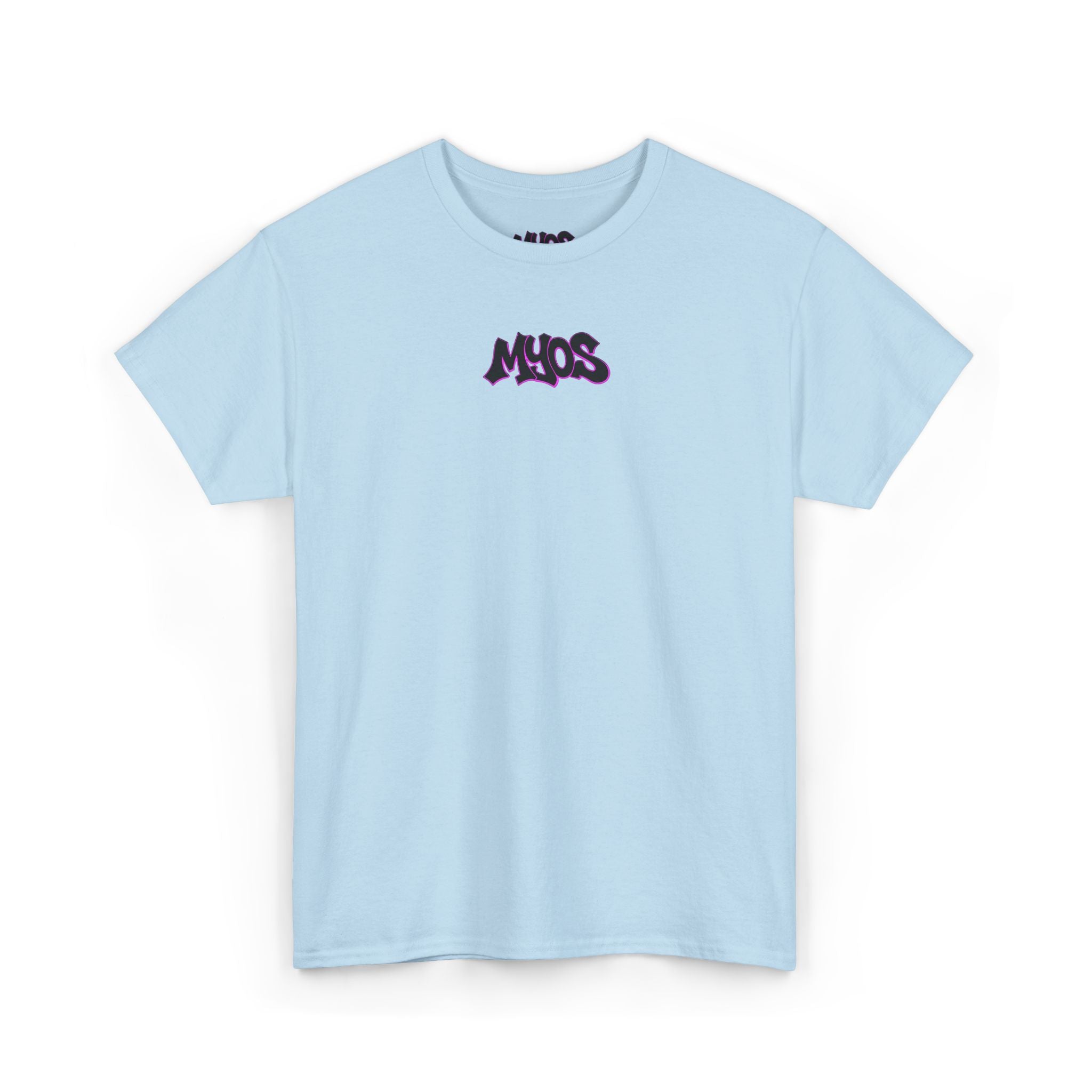 Men's T-shirt MYOS Black/Pink Logo