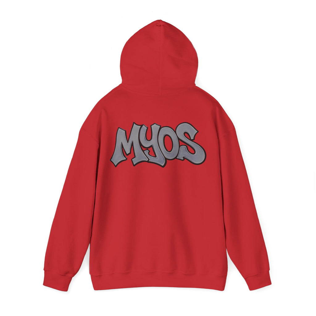 MYOS Streetwear Hoodie Grey