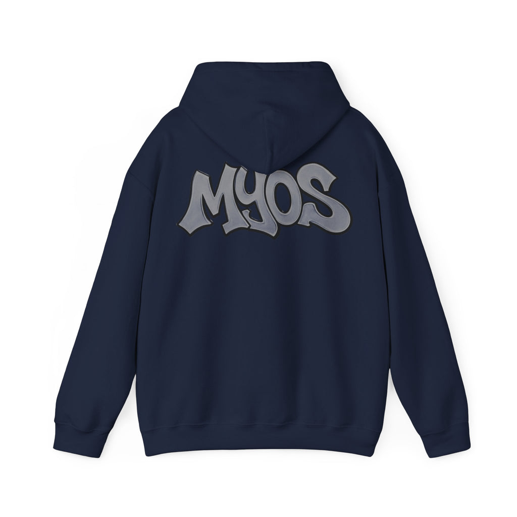 MYOS Streetwear Hoodie Grey