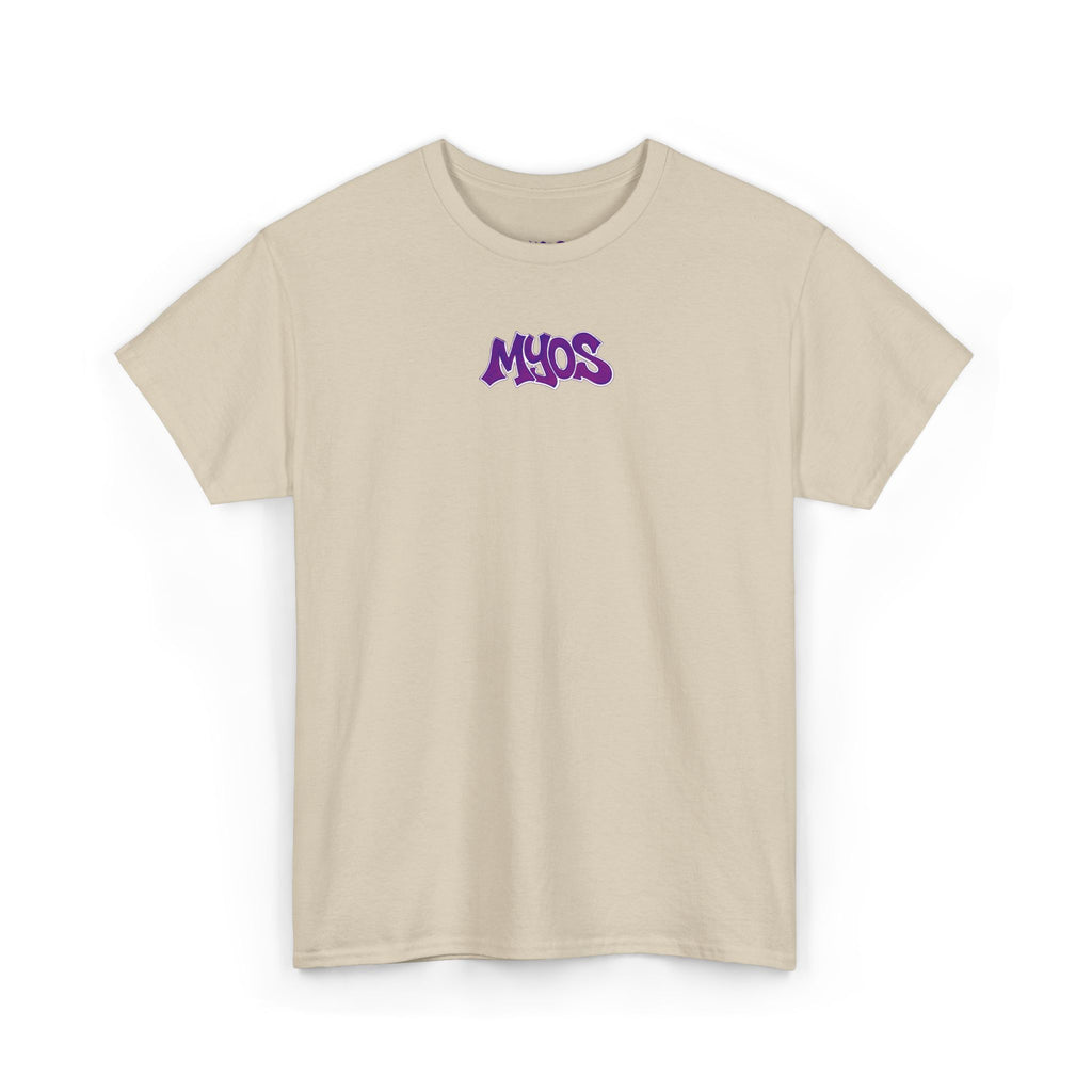 Men's T-shirt MYOS Purple/Pink Logo