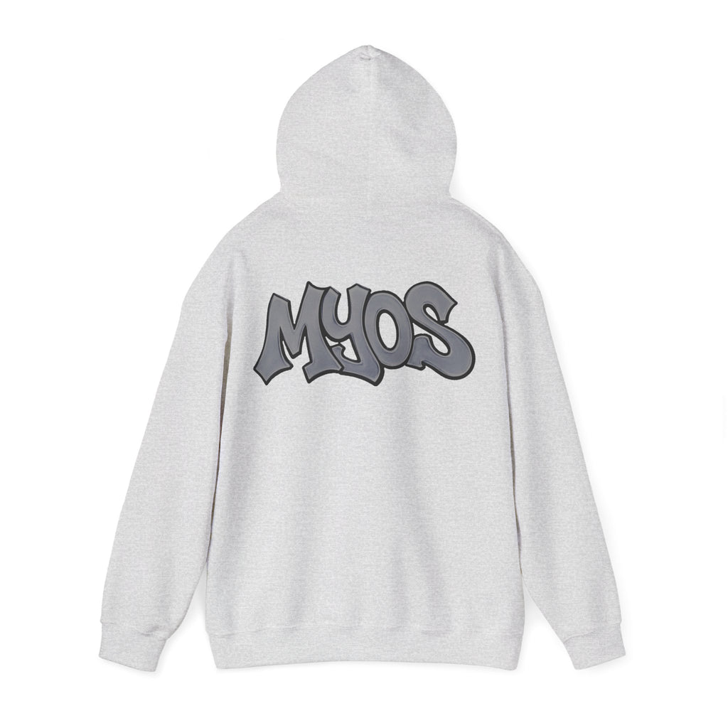 MYOS Streetwear Hoodie Grey
