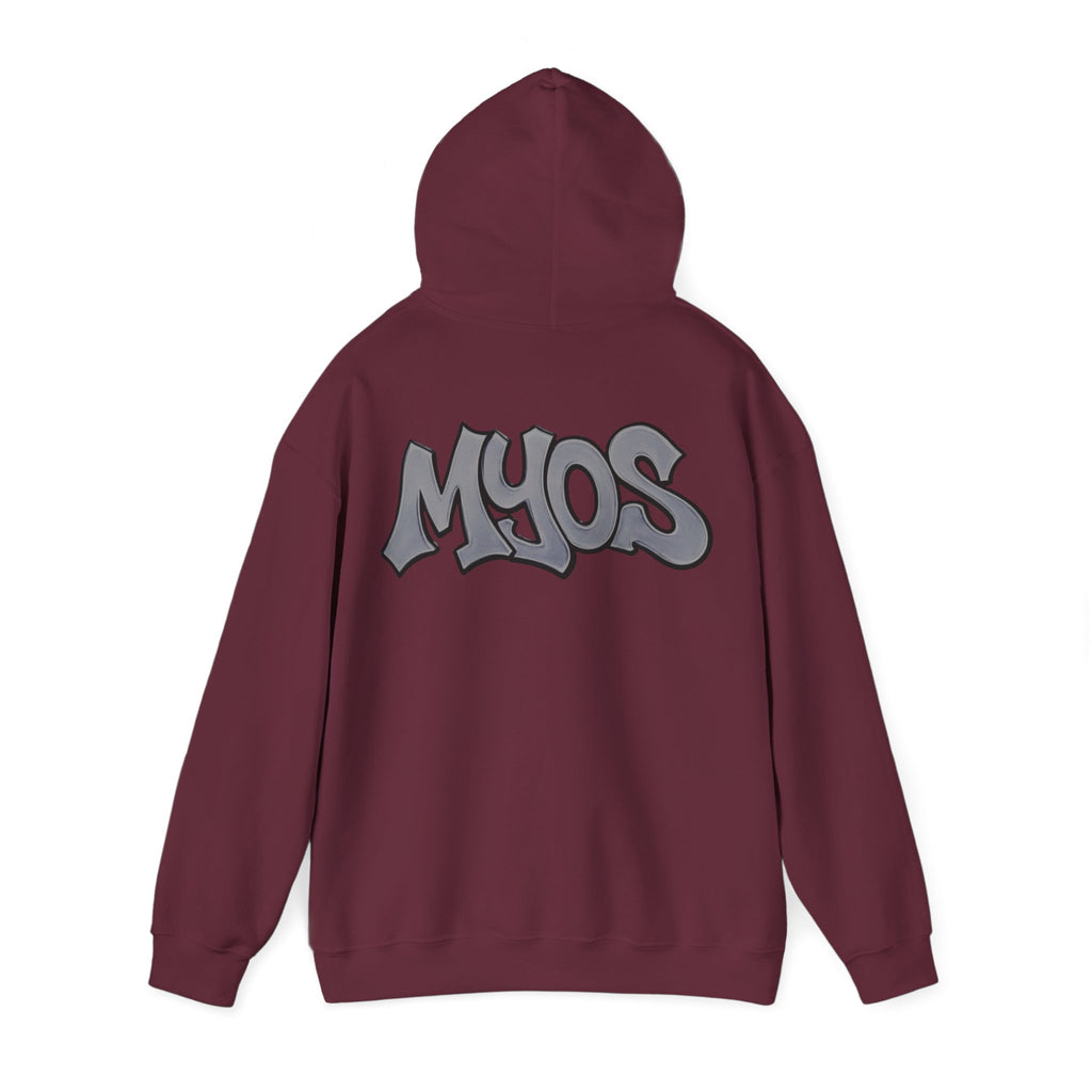 MYOS Streetwear Hoodie Grey