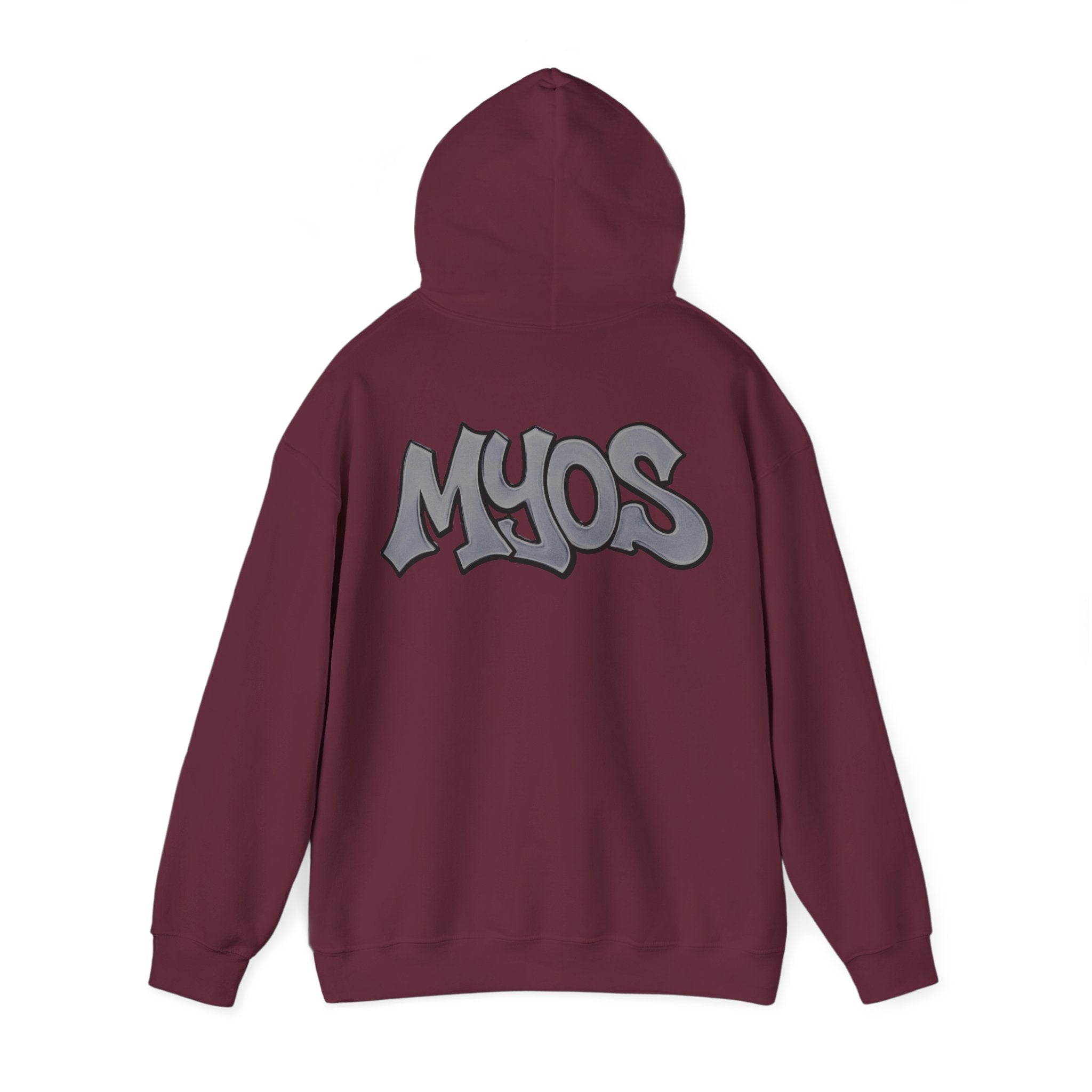MYOS Streetwear Hoodie Grey