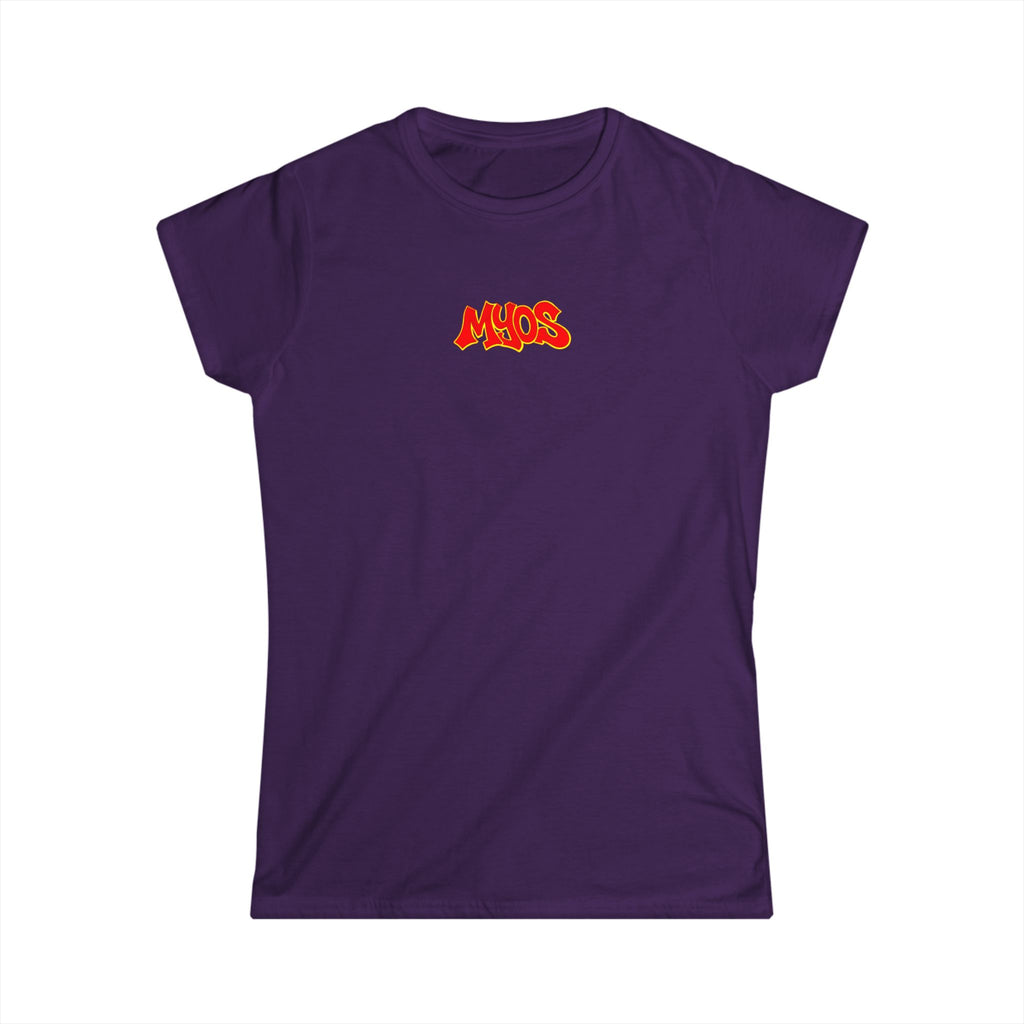 Women's T-shirt Red/Yellow logo