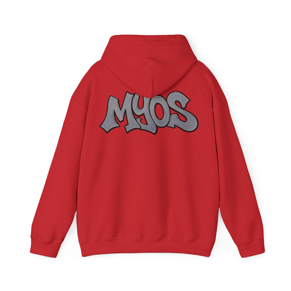 MYOS Streetwear Hoodie Grey