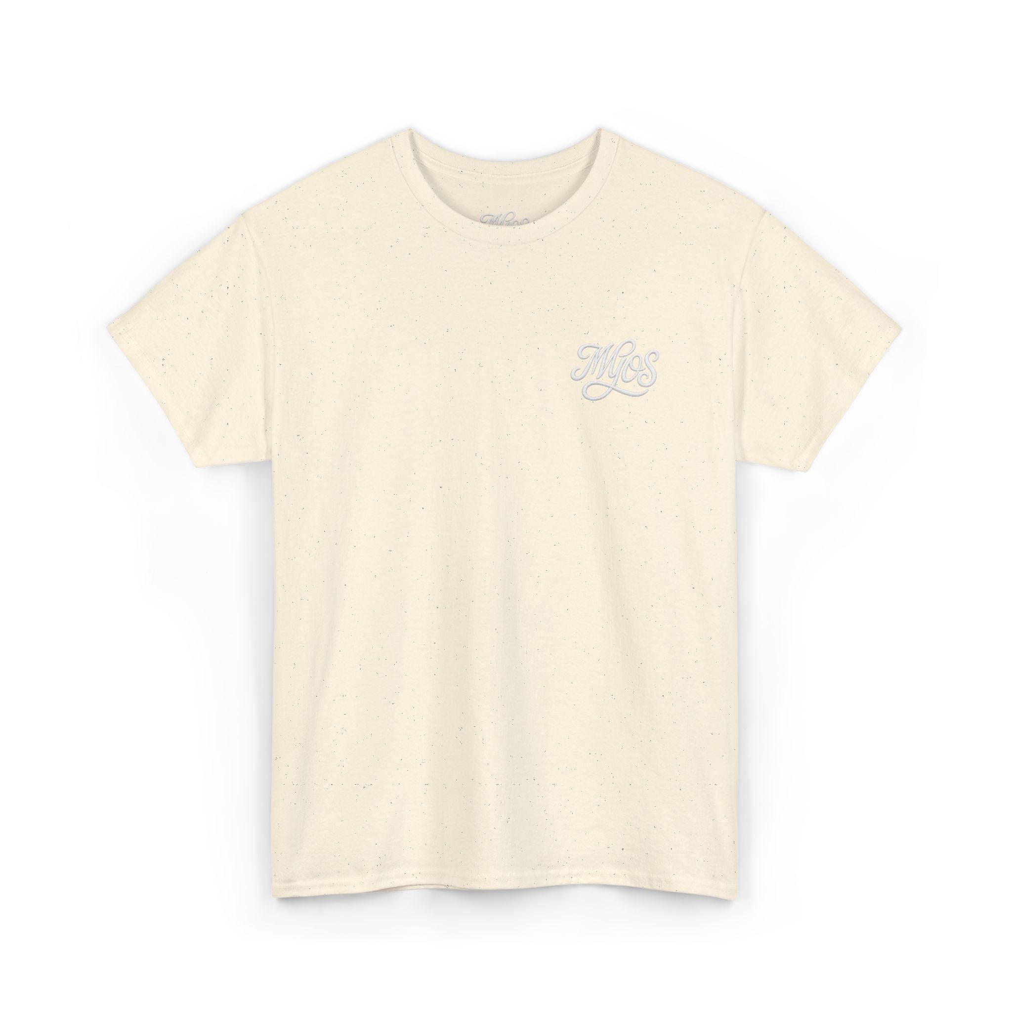 Men's T-shirt MYOS White Cursive Logo