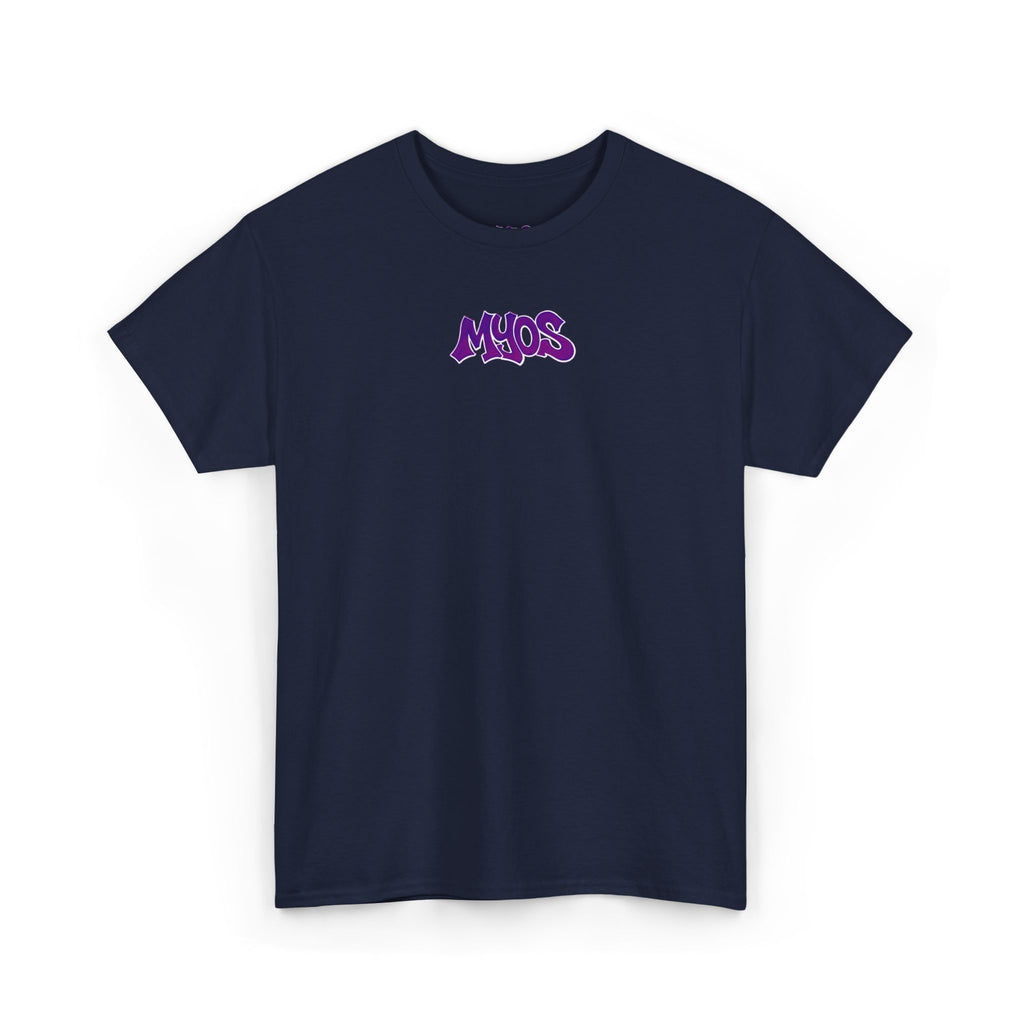 Men's T-shirt MYOS Purple/Pink Logo