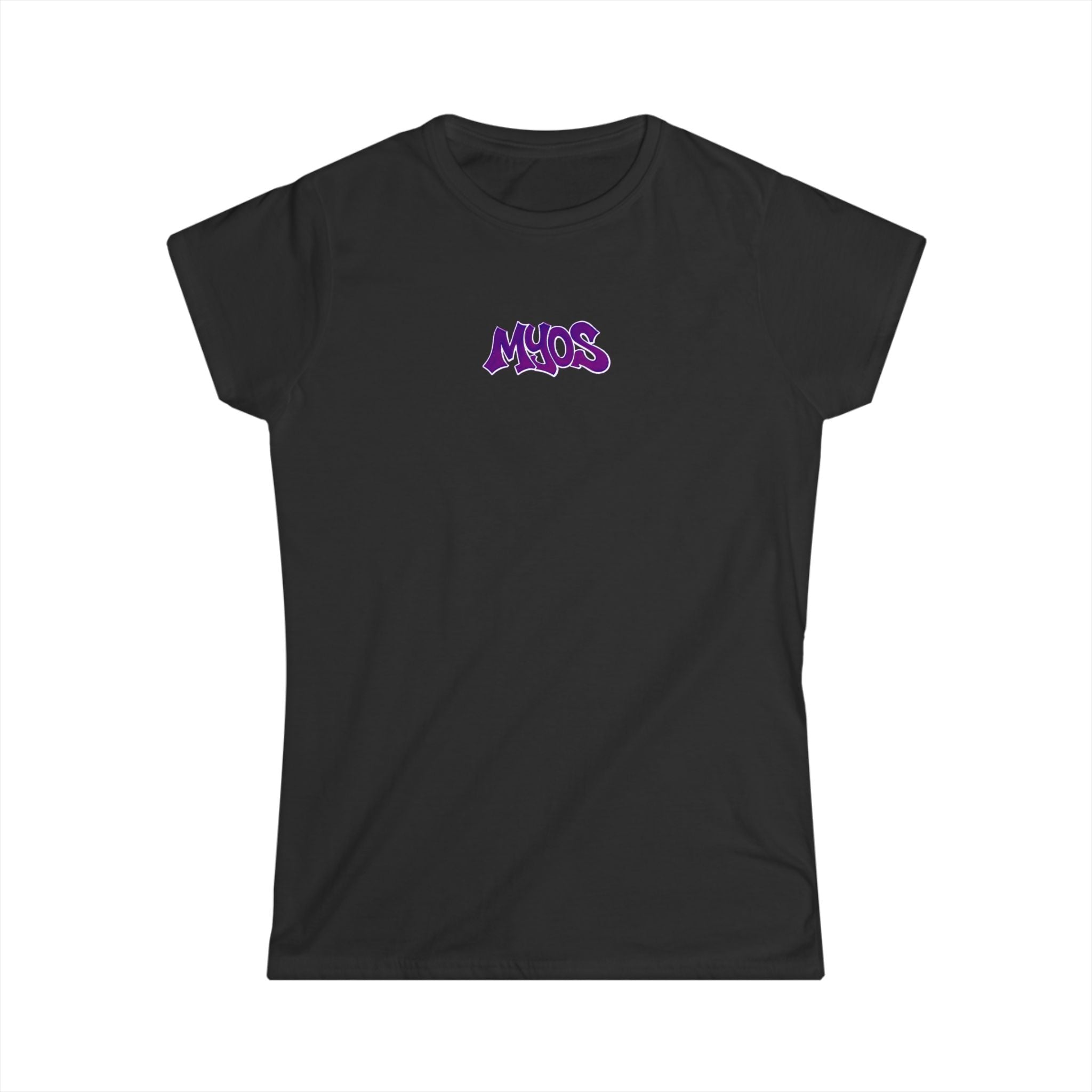 Women's T-shirt Purple/Pink logo