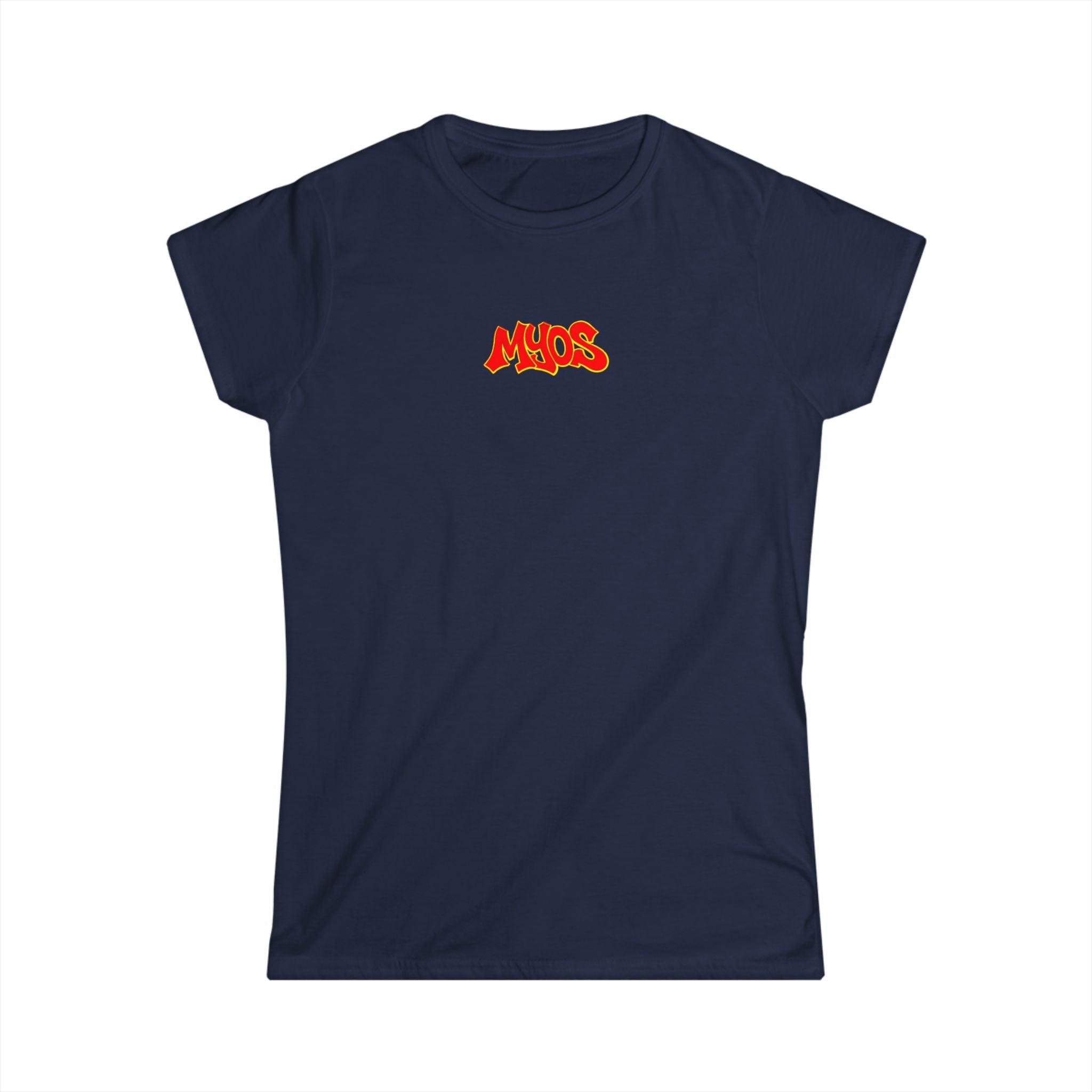 Women's T-shirt Red/Yellow logo