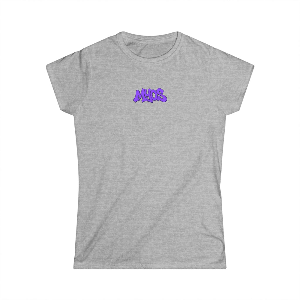 Women's T-shirt Purple logo