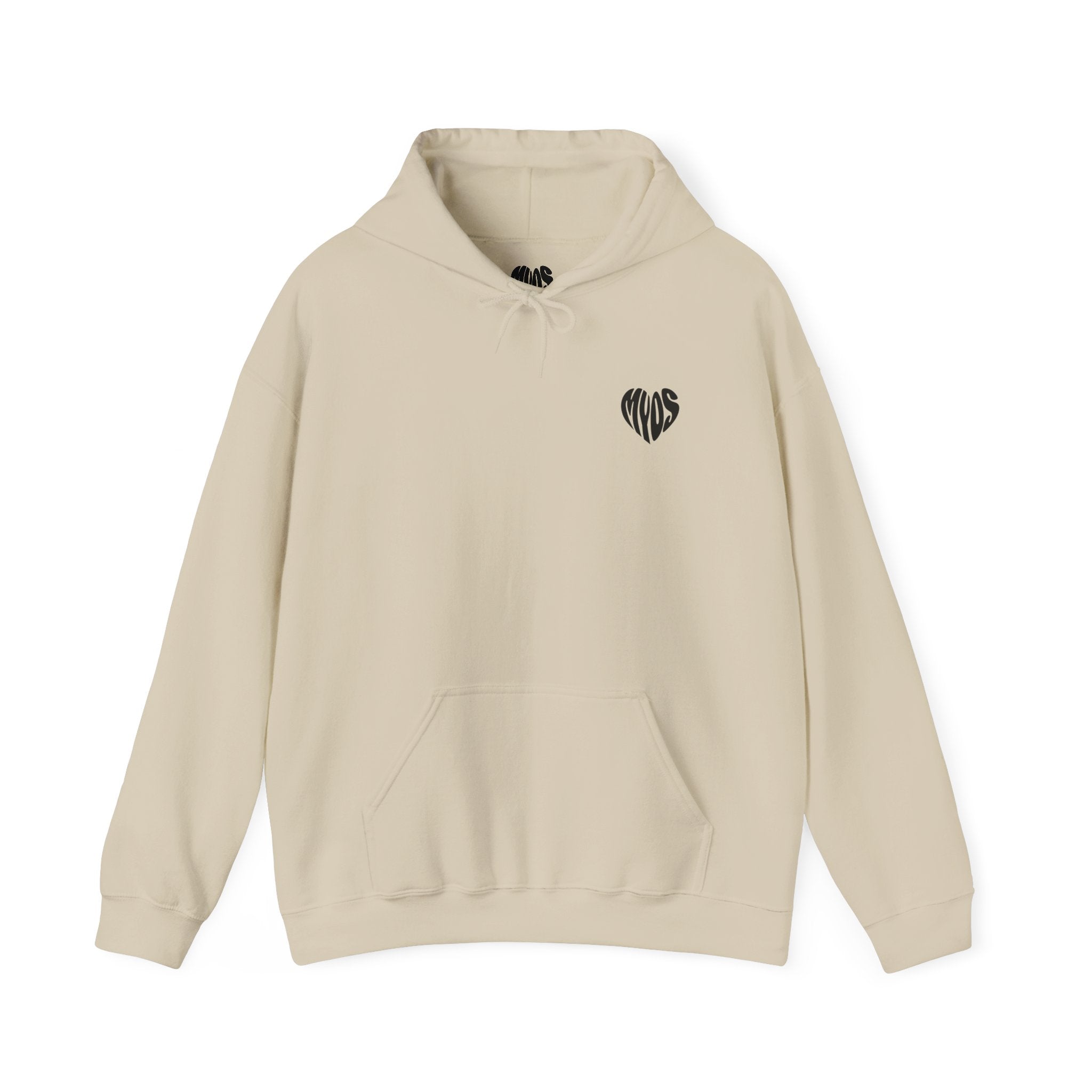 MYOS Black Heart Hoodie
