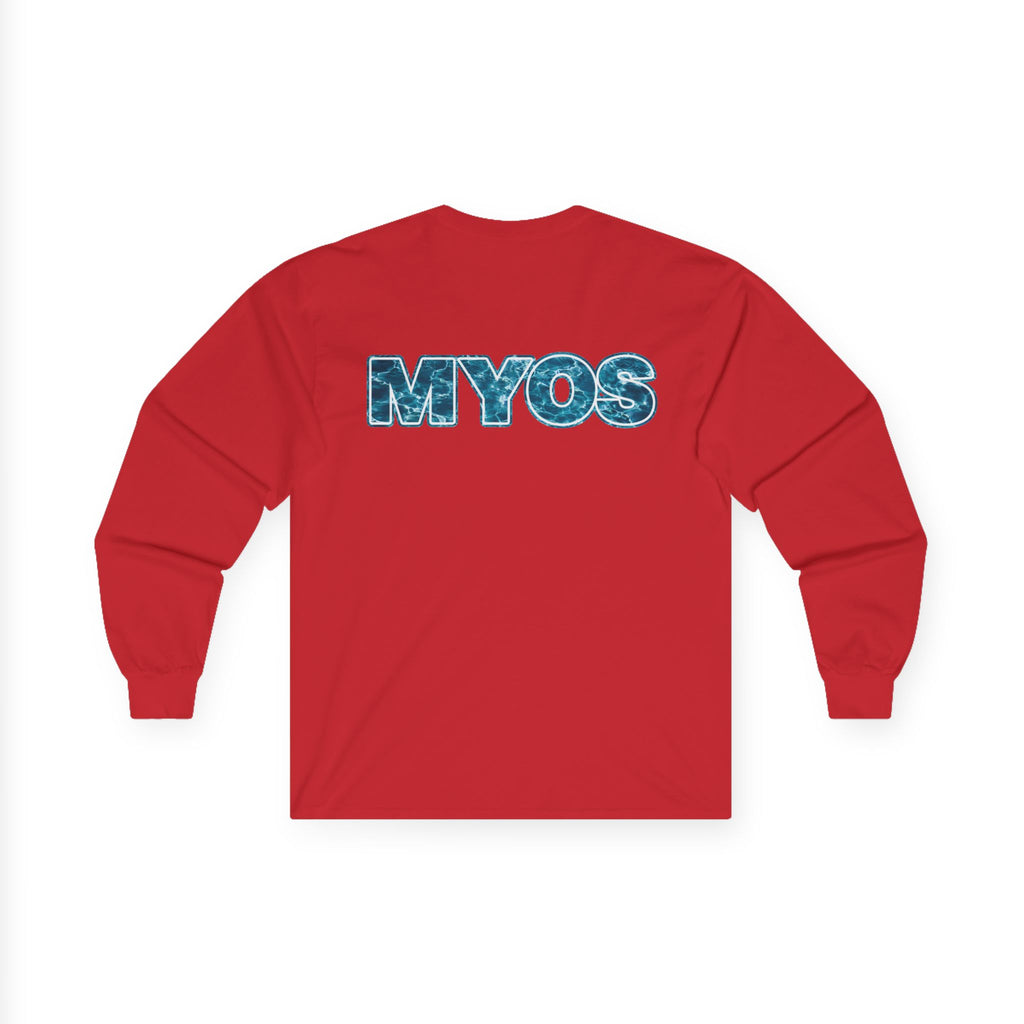 Long Sleeve Tee Clear Blue Water