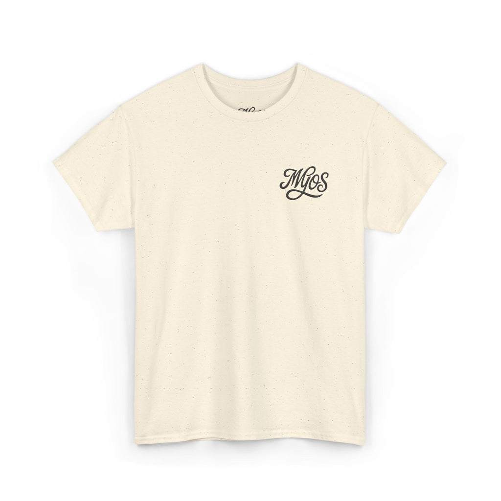 Men's T-shirt MYOS Black Cursive Logo