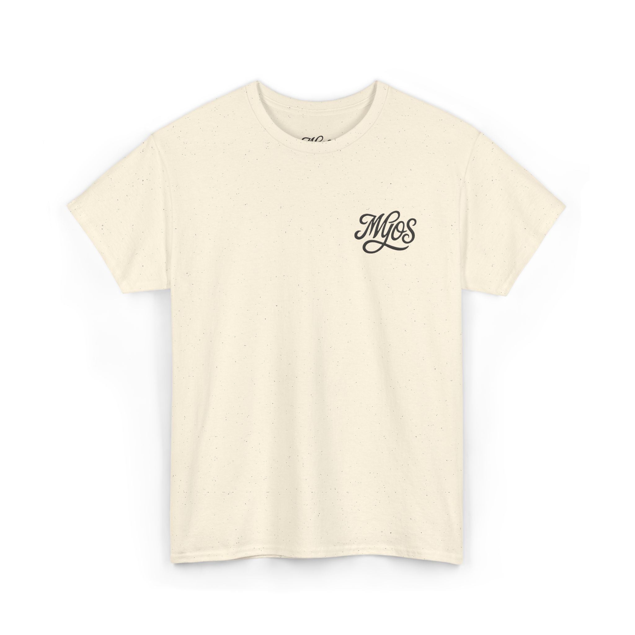 Men's T-shirt MYOS Black Cursive Logo